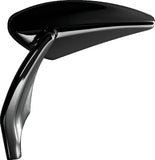 Performance Machine  Mirror Assy Left Torque - Black Ano