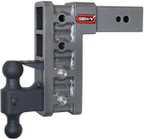 Gen-Y Mega Duty 3in Shank 9in Drop 3.5K TW 32K Hitch w/GH-0161 Dual-Ball/GH-0162 Pintle Lock