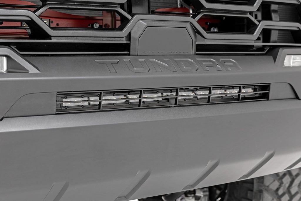 LED Light Kit | Bumper Mount | 20" Black Slim Line | Toyota Tundra (22-26)