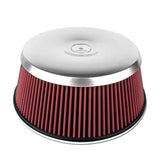 Airaid 10-14 Ford Mustang Shelby 5.4L Supercharged Direct Replacement Filter - Dry / Blue Media