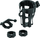 Kuryakyn Reflex Drink Holder With Bar Mount Universal Black