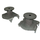 Artec Industries 07-18 Jeep Jk Jku Rear Jk Coil Perches And Retainers (Pair): 3 1/2 In Diameter