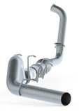 MBRP F-250/350 6.0L EC/CC 5in Turbo Back (Stock Cat) Single Side Exit AL