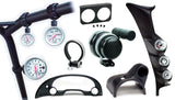Autometer 88-91 Honda Civic Triple 2-1/16in A-Pillar Pod Gauge Mount