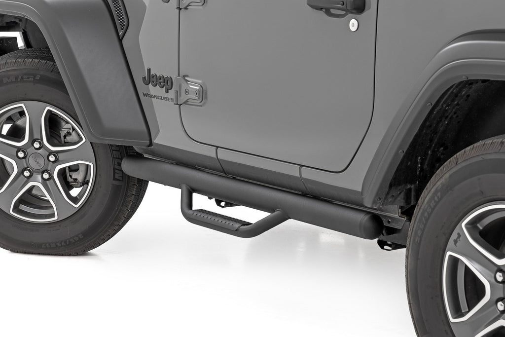 Nerf Steps | Full Length | 2 Door | Jeep Wrangler JL 4WD (2018-2026)