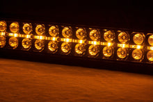 Load image into Gallery viewer, 30 Inch Black Series LED Light Bar | Curved | Dual Row | Amber DRL