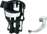 Kuryakyn Reflex Drink Holder Honda Goldwing DCT Handlebar Left Side Mount Chrome