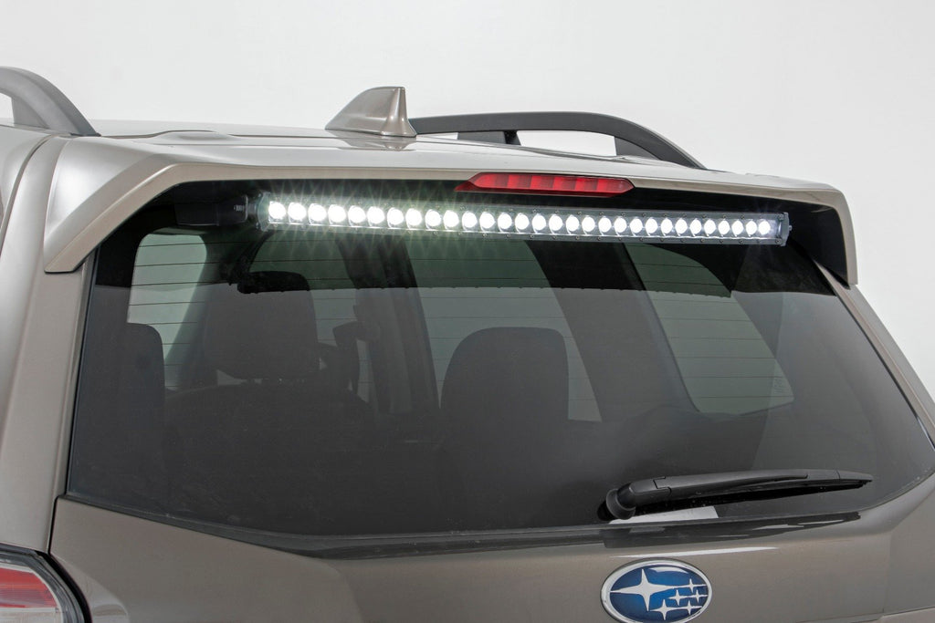 30 Inch Black Series LED Light Bar | Curved | Single Row