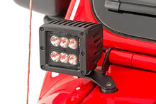 Load image into Gallery viewer, LED Light Kit | Hinge Mount | 2" Black Pair | Jeep Gladiator JT/Wrangler JL (18-26)