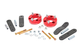 2.5 Inch Leveling Kit | Red Spacers | Nissan Frontier (05-26)/Xterra (05-15) 